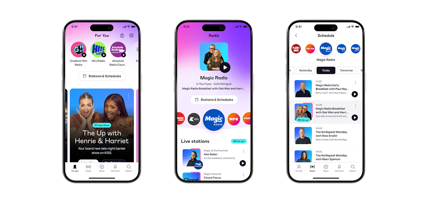 Competitor analysis of radio and audio apps